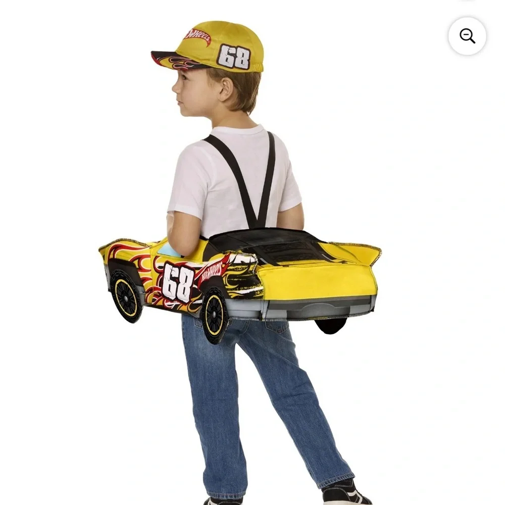 Mattel Hot Wheels Ride-Along Baja Truck Costume - Red‎ and Yellow